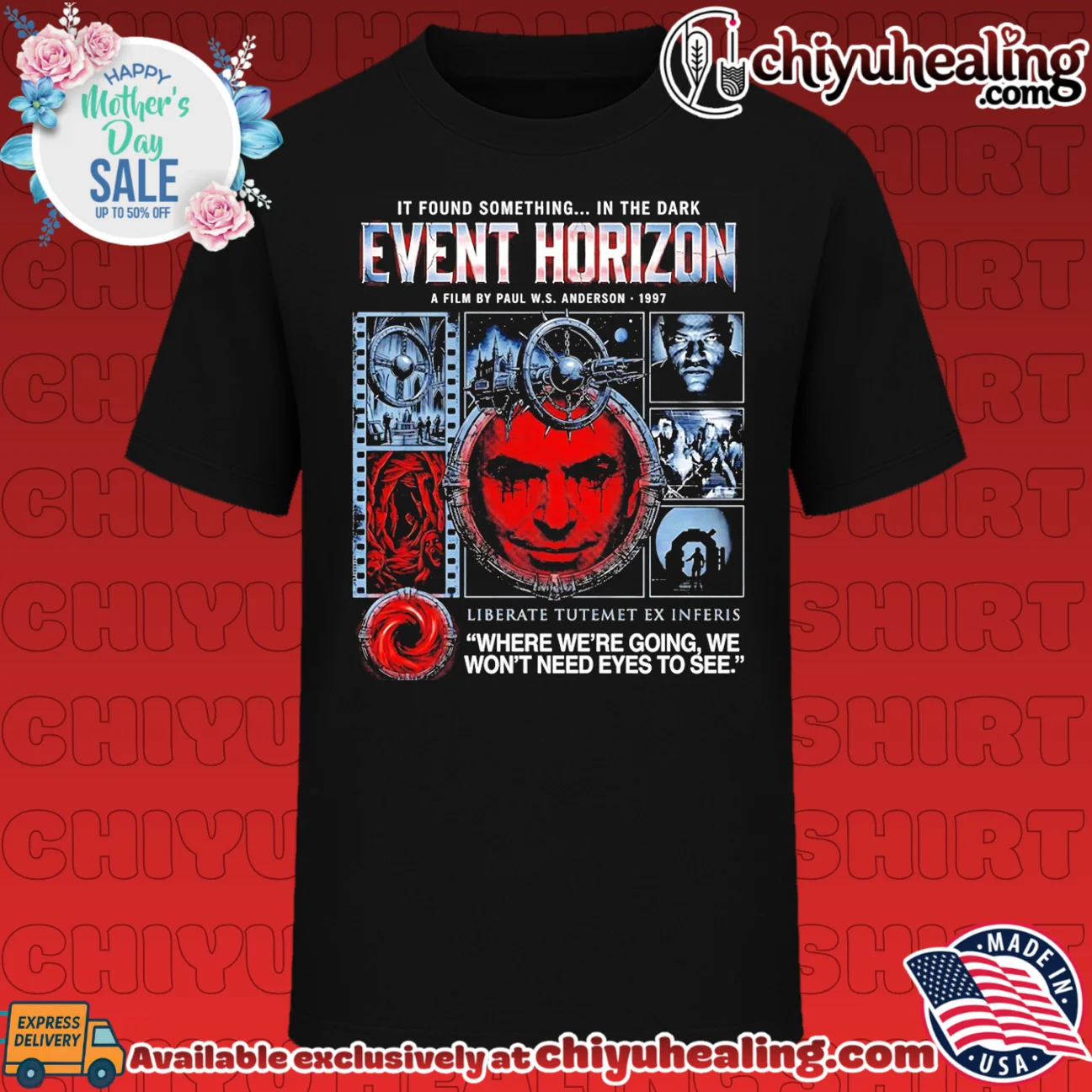 Where we're going we won't need eyes to see event horizon