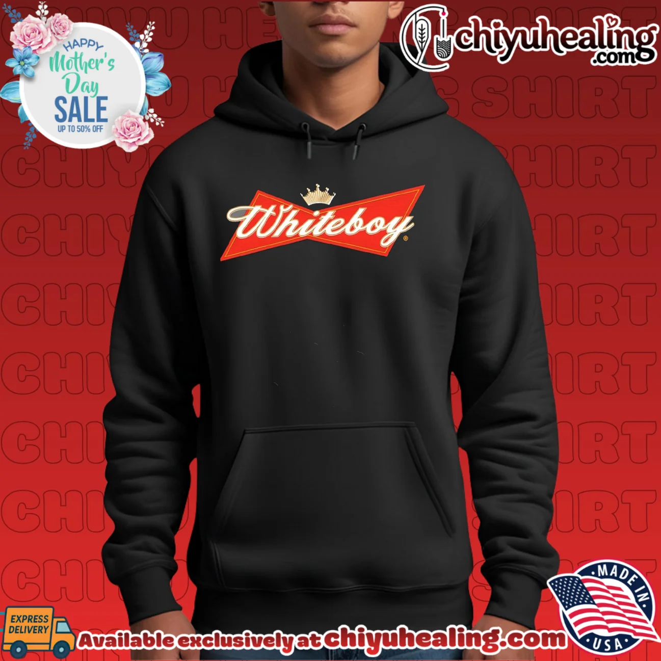 Whiteboy Logo parody funny humor shirt & hoodie Whiteboy Logo parody funny humor shirt & hoodie
