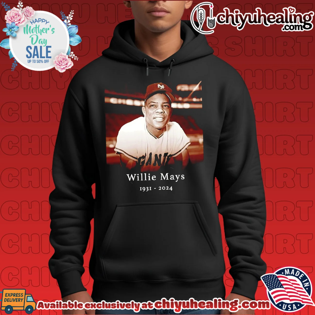 Willie Mays San Francisco Giants 1931-2024 Legend shirt & hoodie Willie Mays San Francisco Giants 1931-2024 Legend shirt & hoodie
