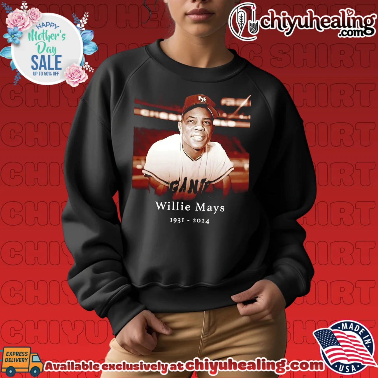 Willie Mays San Francisco Giants 1931-2024 Legend shirt & hoodie Willie Mays San Francisco Giants 1931-2024 Legend