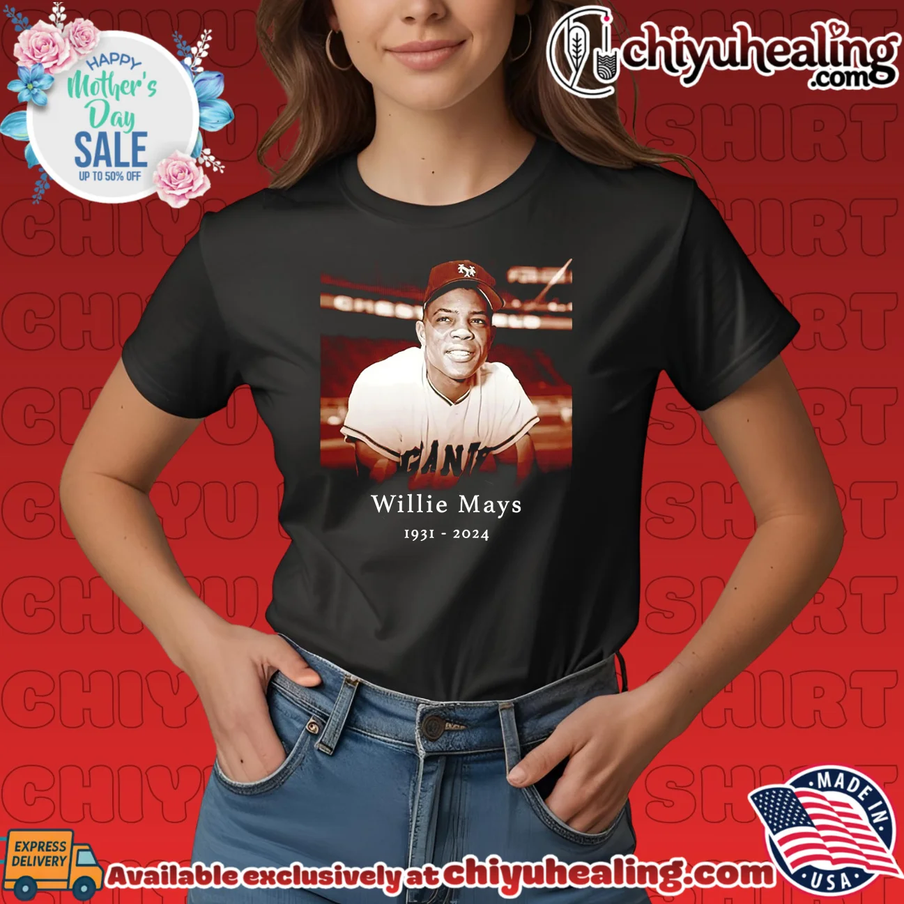 Willie Mays San Francisco Giants 1931-2024 Legend shirt & hoodie Willie Mays San Francisco Giants 1931-2024 Legend