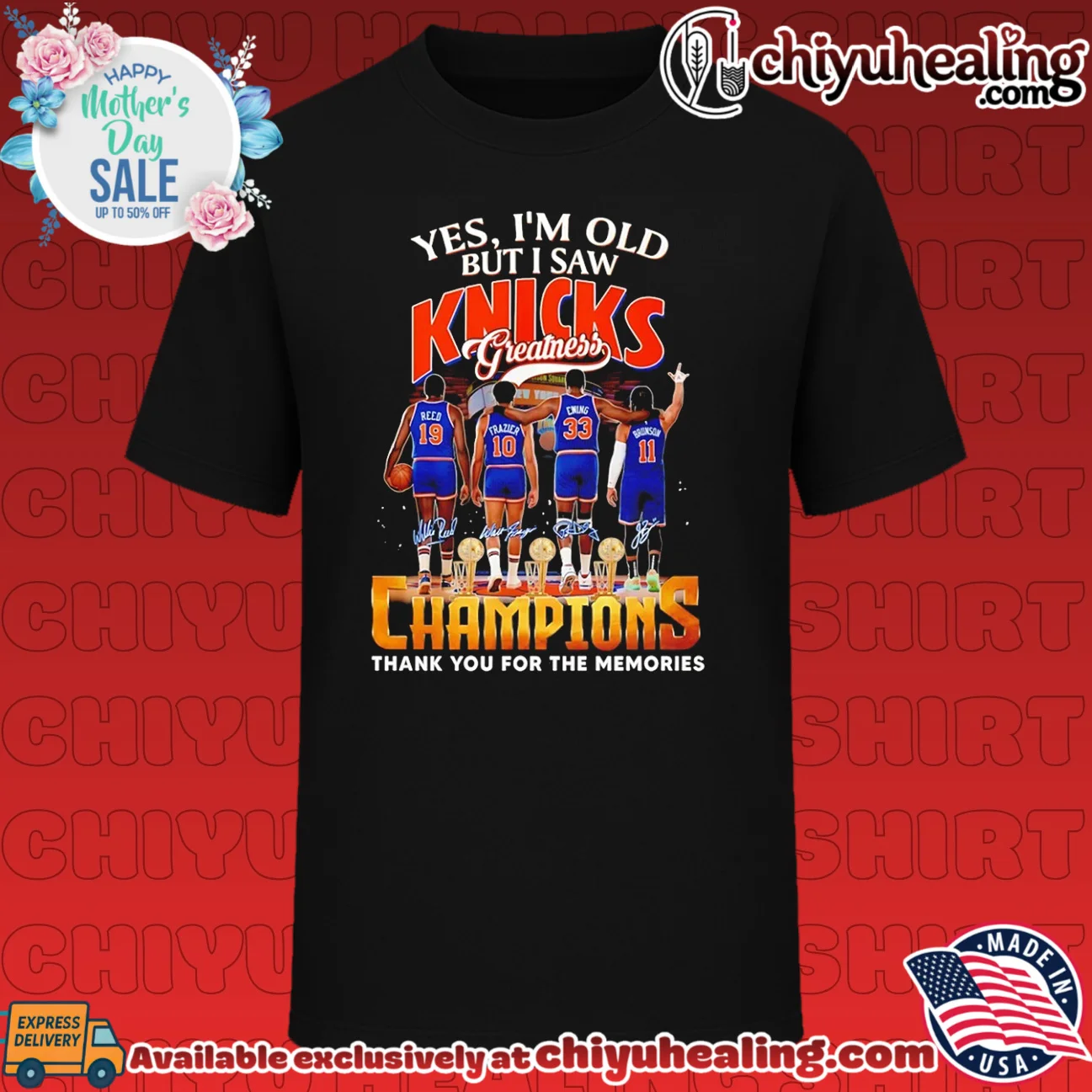 Willis Reed Walt Frazier Patrick Ewing And Jalen Brunson NY Knicks Legends