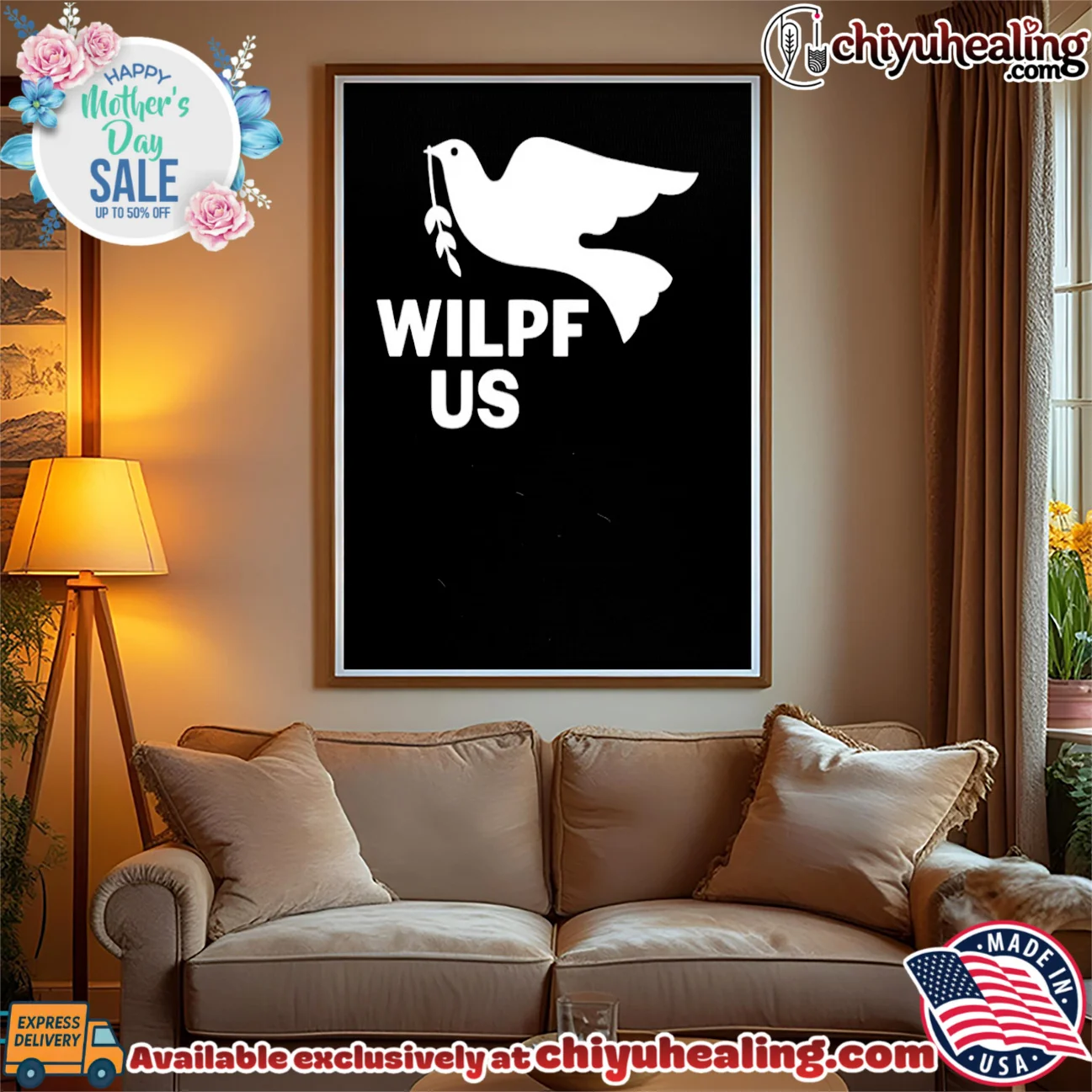 WILPFUS Dove Wilpf Us logo custom shirt & hoodie | Gift Idea 2026 WILPFUS Dove Wilpf Us logo