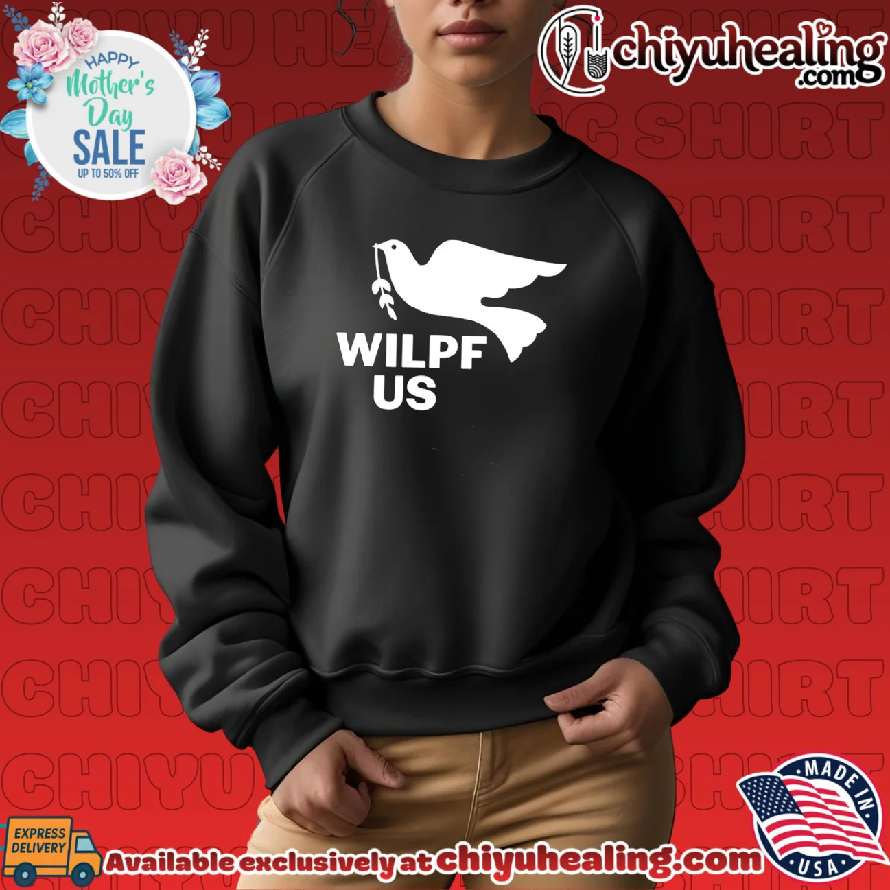 WILPFUS Dove Wilpf Us logo custom shirt & hoodie | Gift Idea 2026 WILPFUS Dove Wilpf Us logo