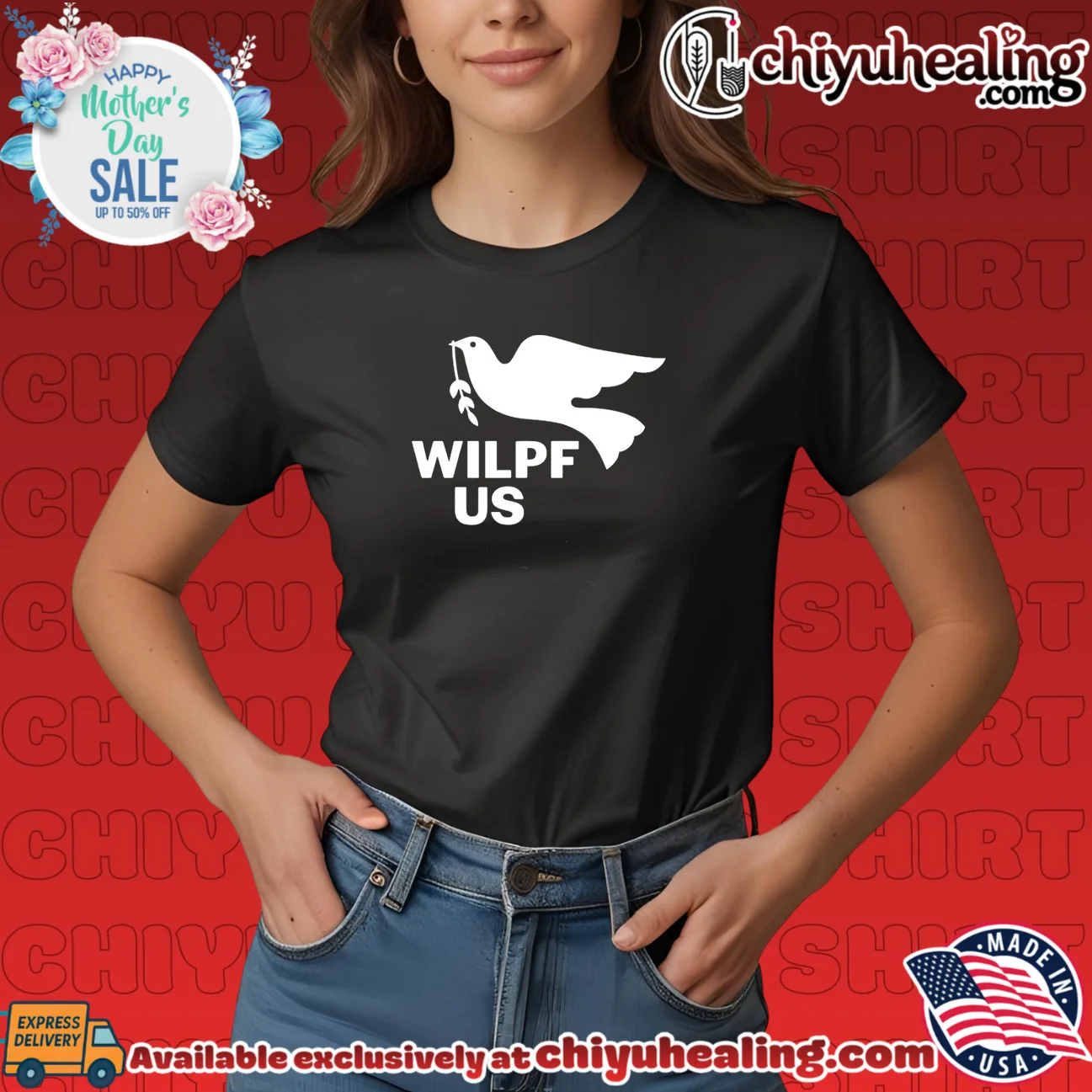 WILPFUS Dove Wilpf Us logo custom shirt & hoodie | Gift Idea 2026 WILPFUS Dove Wilpf Us logo