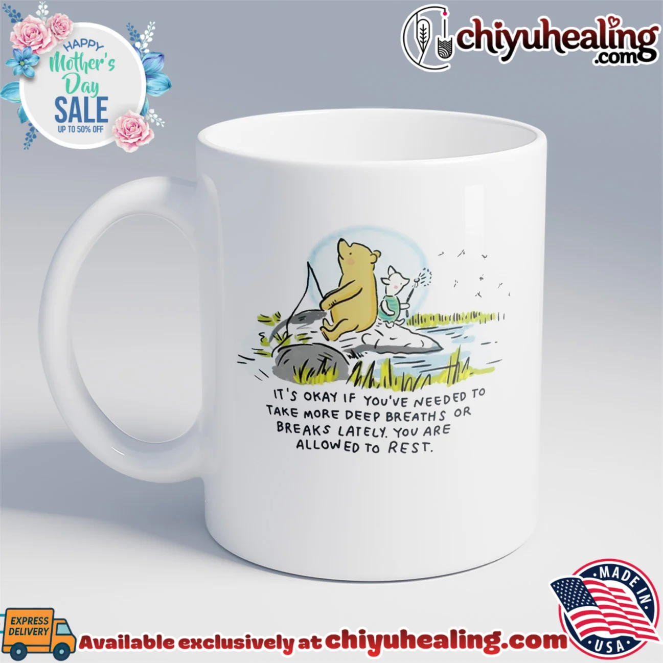 Winnie the pooh and piglet it is okay to rest shirt & hoodie Winnie the pooh and piglet it is okay to rest