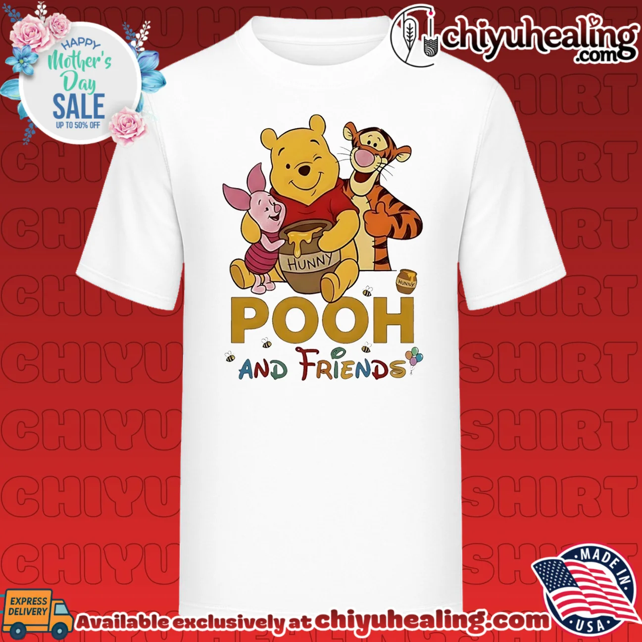 Winnie the Pooh Piglet and Tigger Hunny Pot