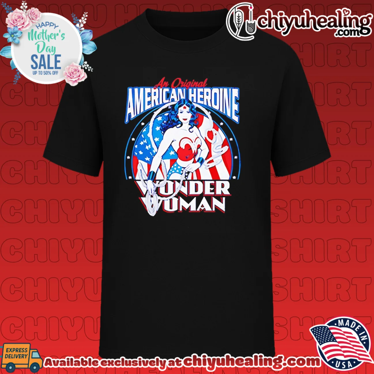 Wonder Woman An Original American Heroine shirt & hoodie