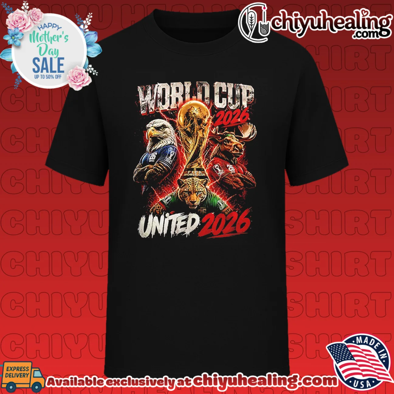 World Cup 2026 American eagle Canadian moose Mexican jaguar United 2026