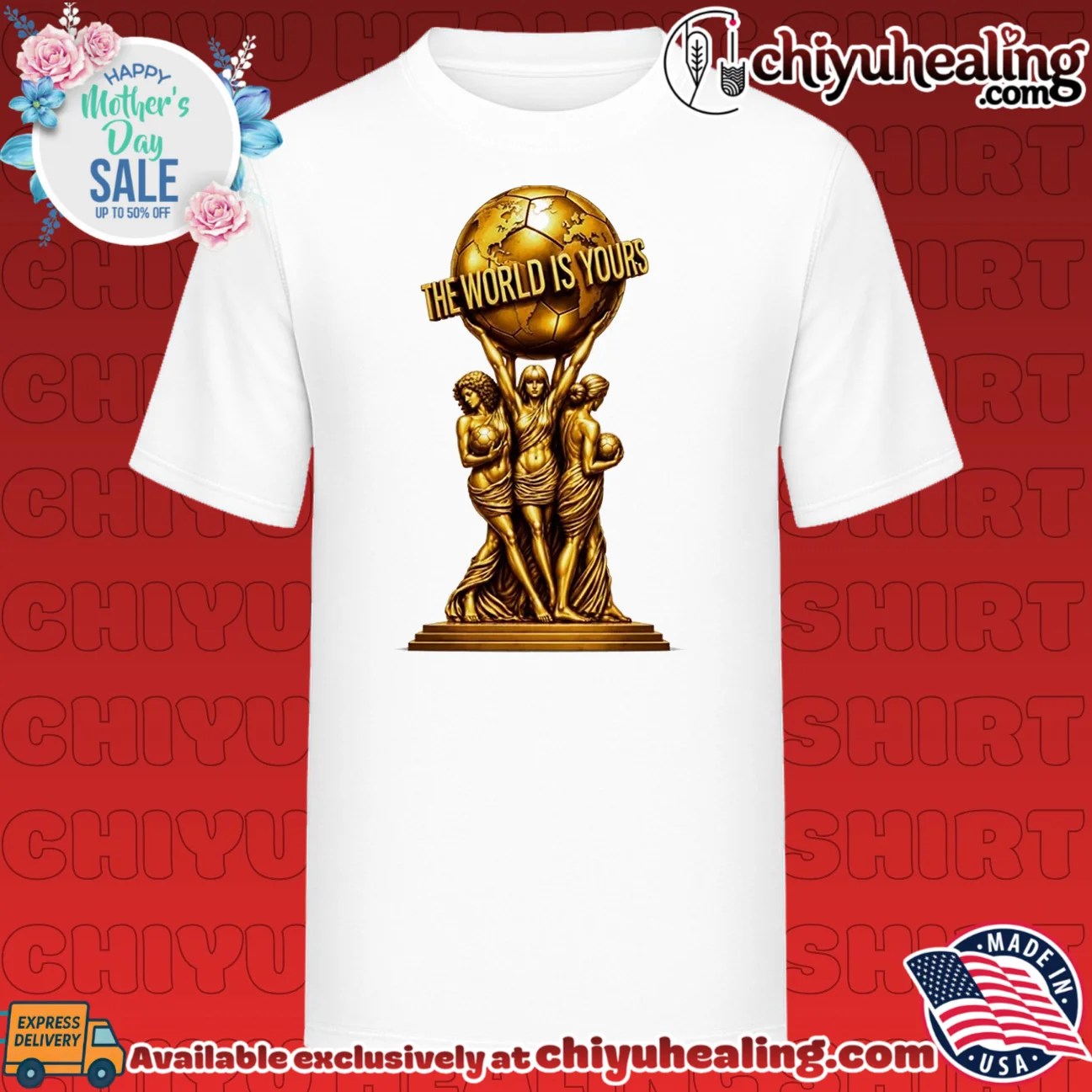 World Cup 2026 The World is yours trophy