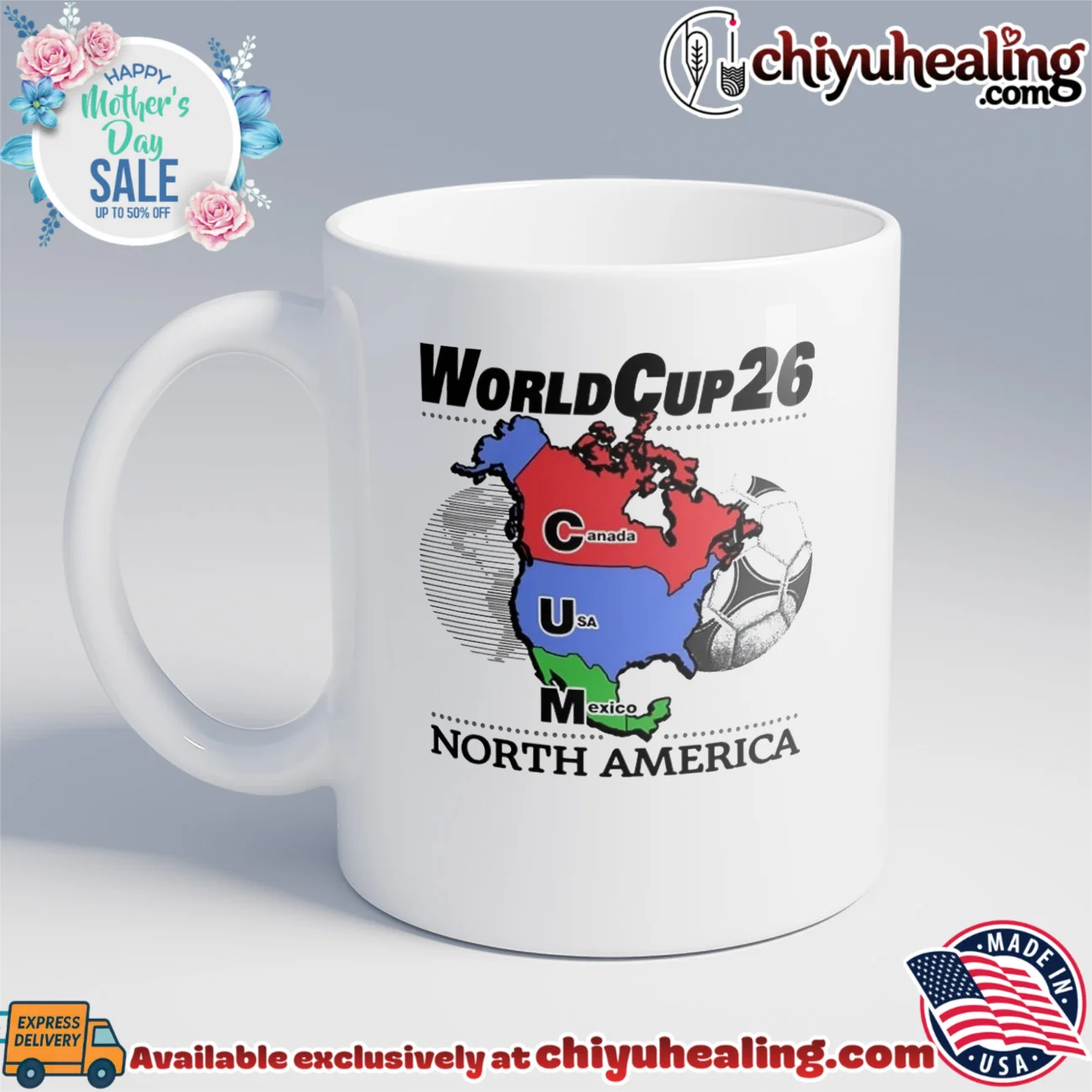 World Cup 26 Cum Map North America Canada USA Mexico shirt & hoodie World Cup 26 Cum Map North America Canada USA Mexico shirt & hoodie