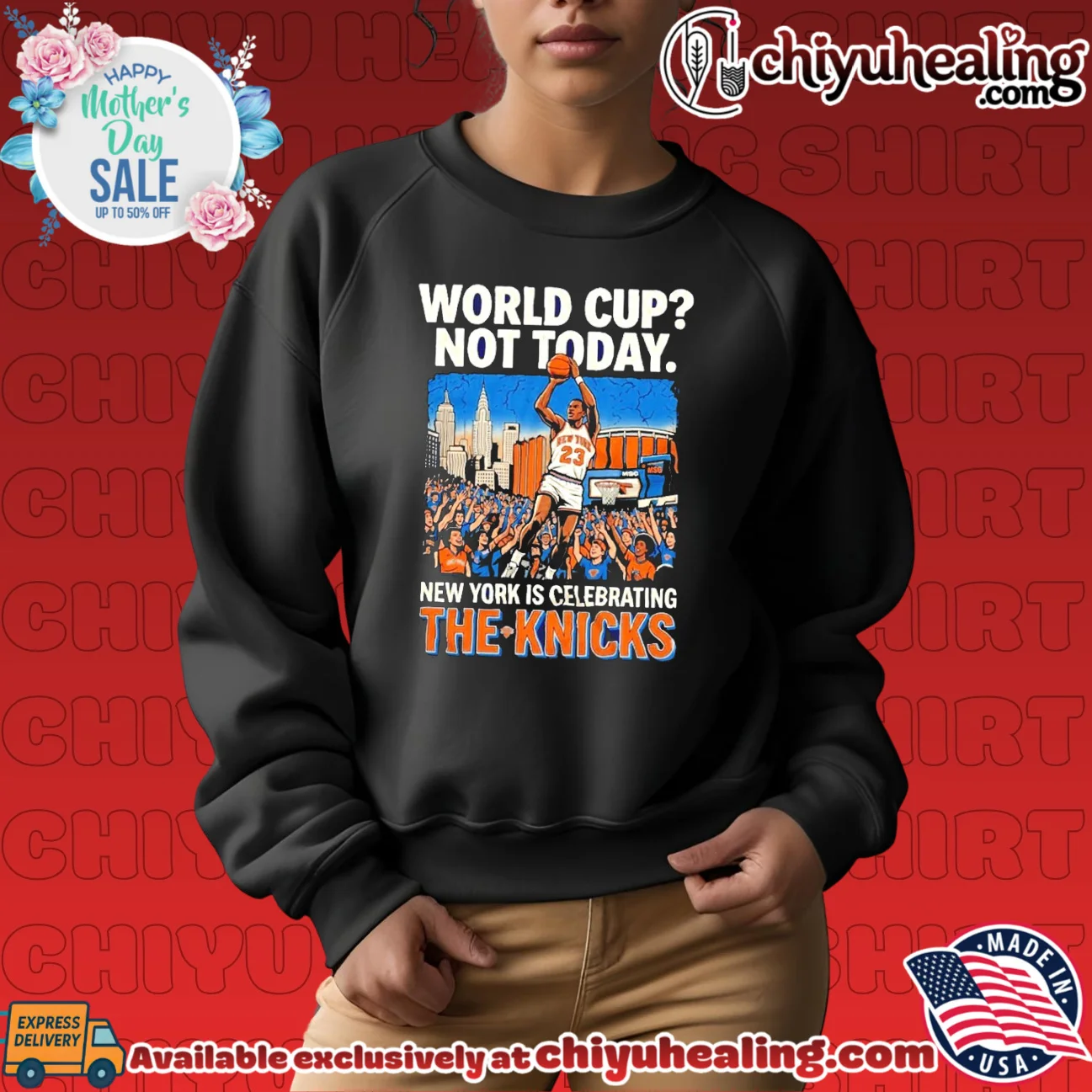 World Cup Not Today New York Is Celebrating The Knicks 2026 shirt & hoodie World Cup Not Today New York Is Celebrating The Knicks 2026