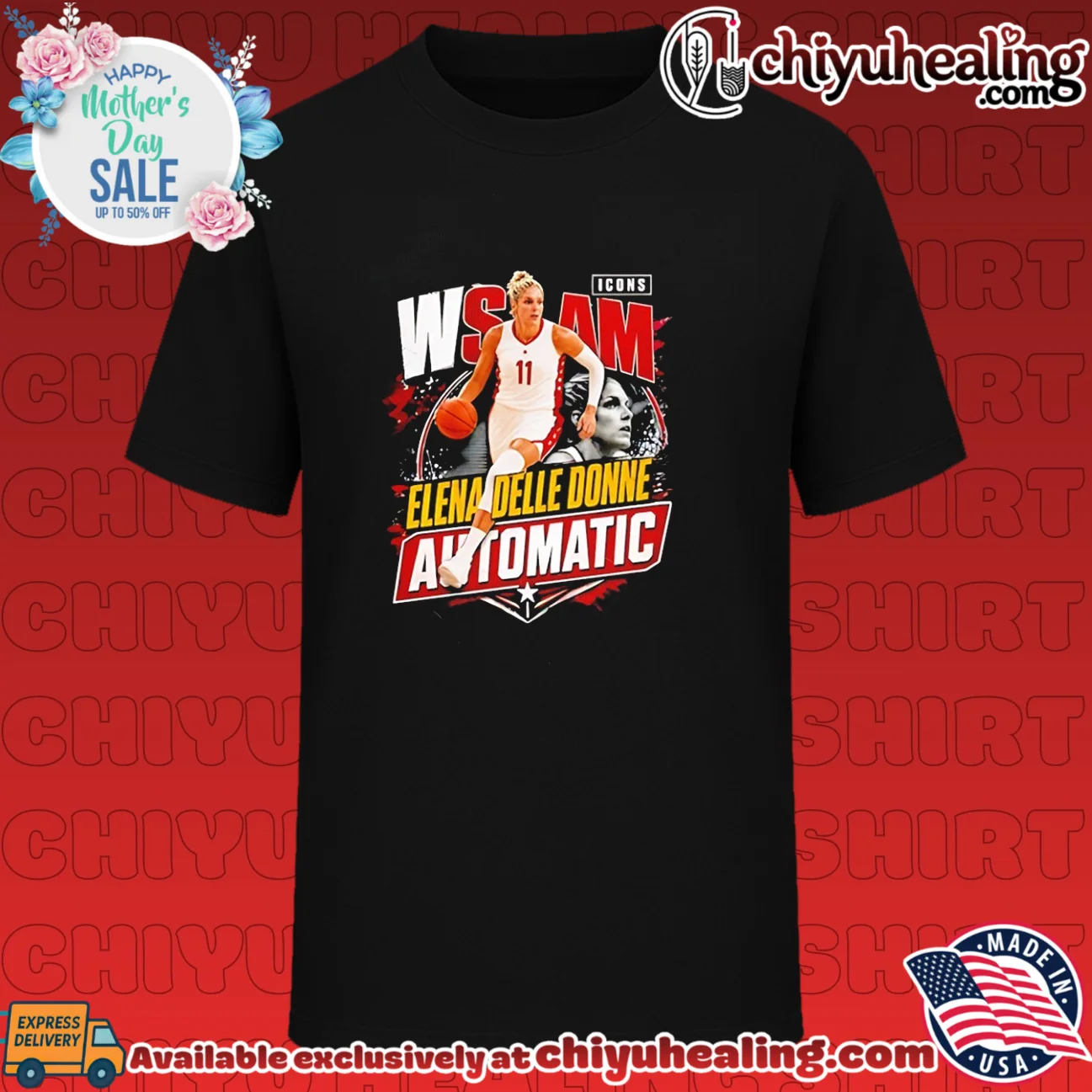WSLAM Icons 2026 Elena Delle Donne Automatic vintage