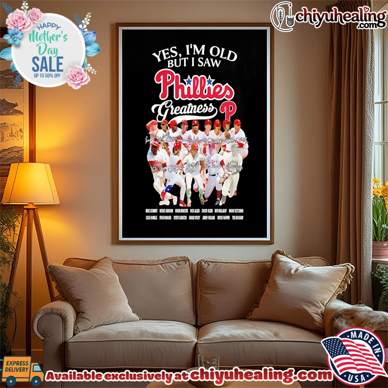 Yes I'm old but I saw Philadelphia Phillies greatness team collage shirt retro shirt & hoodie - New Arrival Yes I'm old but I saw Philadelphia Phillies greatness team collage shirt