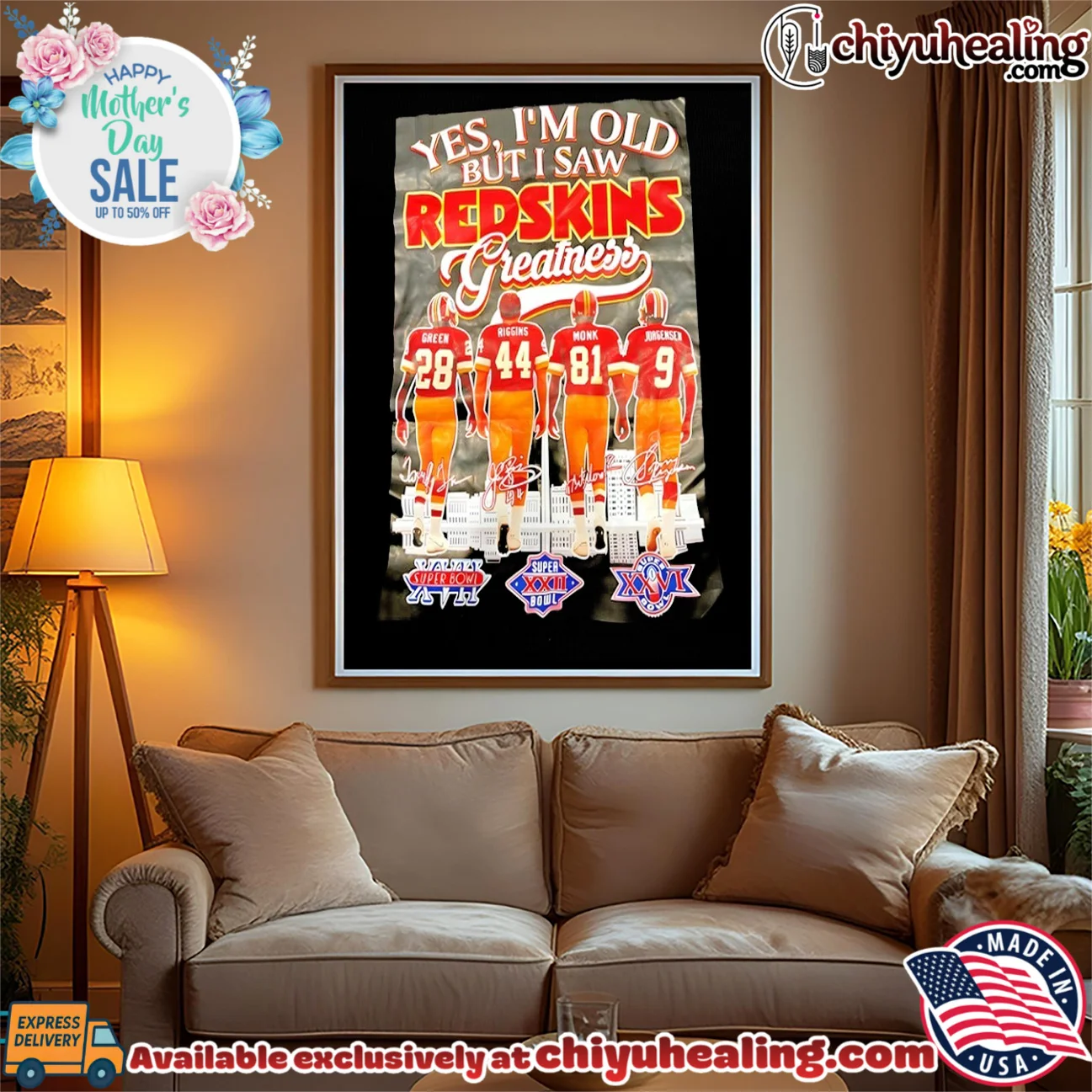 Yes I'm old but I saw Washington Redskins greatness skyline bespoke shirt & hoodie | IP Merchandise Yes I'm old but I saw Washington Redskins greatness skyline