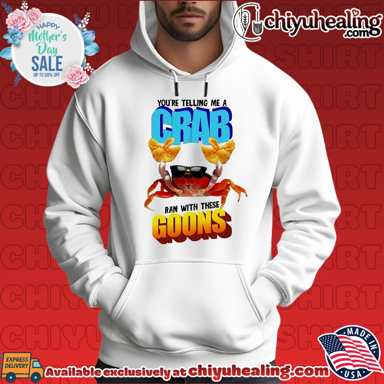 You Are Telling Me a Crab Ran with These Goons shirt & hoodie You Are Telling Me a Crab Ran with These Goons shirt & hoodie