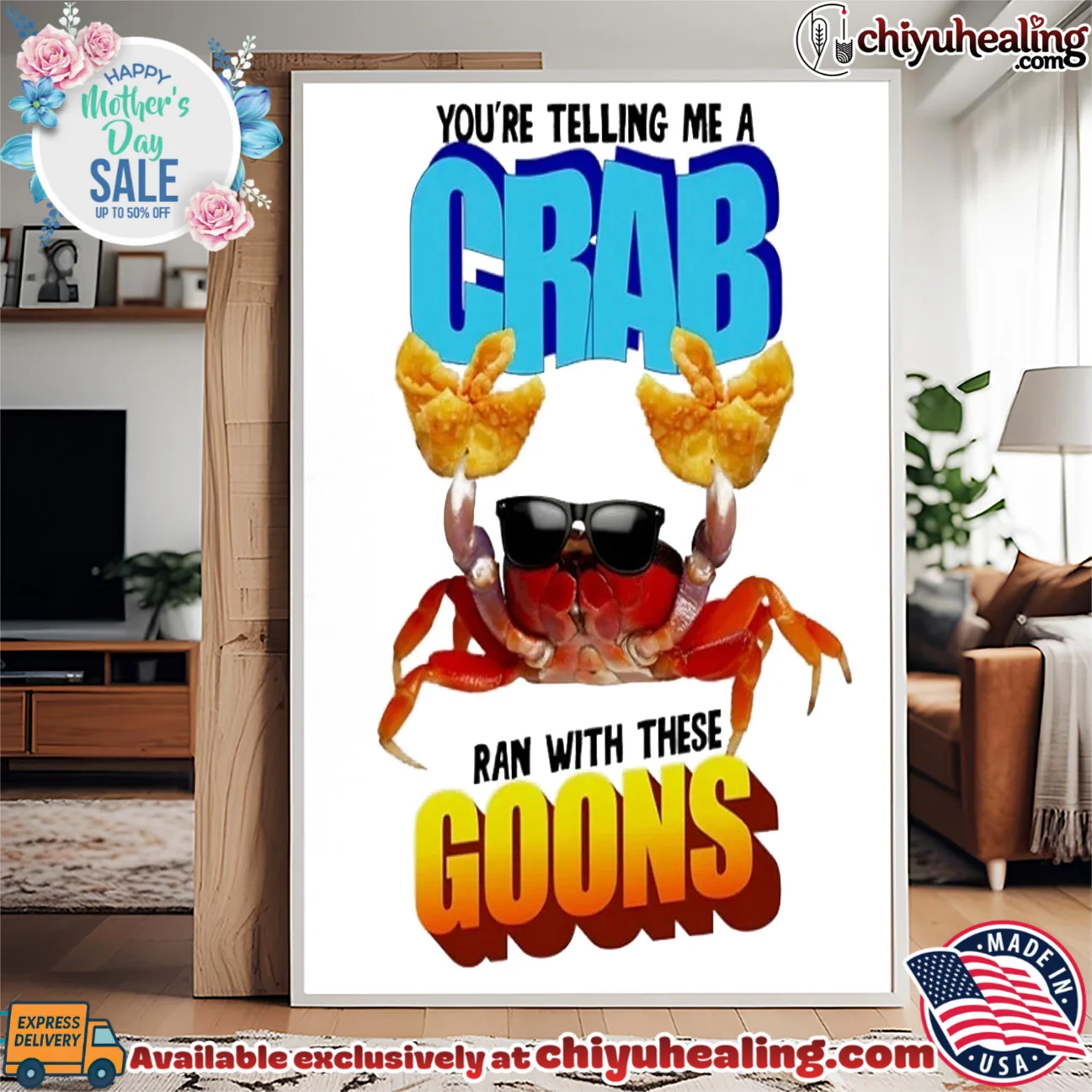 You Are Telling Me a Crab Ran with These Goons shirt & hoodie You Are Telling Me a Crab Ran with These Goons