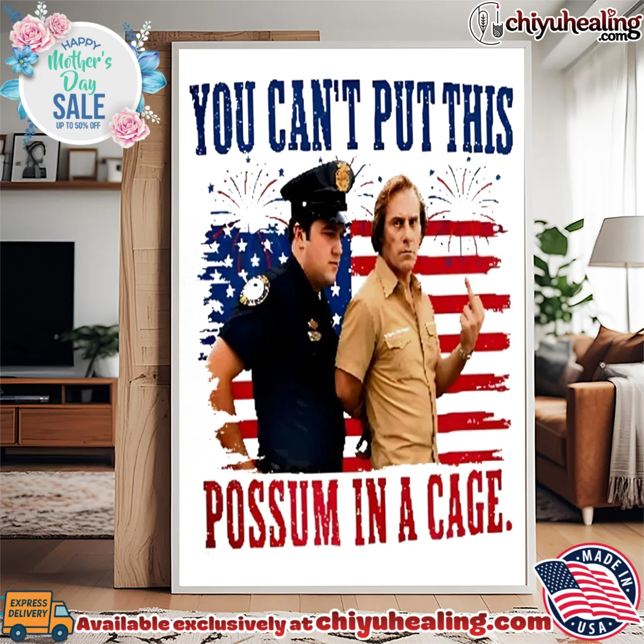You Can't Put This Possum In A Cage George Jones 4th of July ultimate shirt & hoodie - Urban Fashion You Can't Put This Possum In A Cage George Jones 4th of July