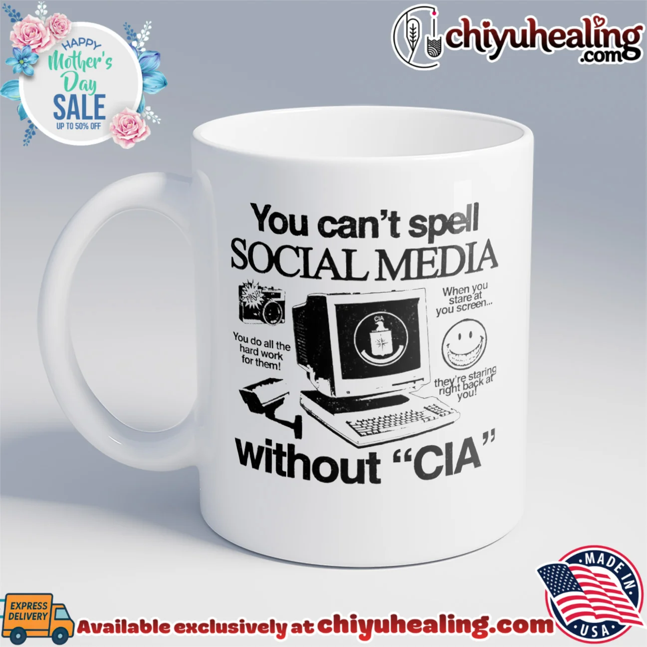 You can't spell social media without CIA custom shirt & hoodie - Urban Fashion You can't spell social media without CIA