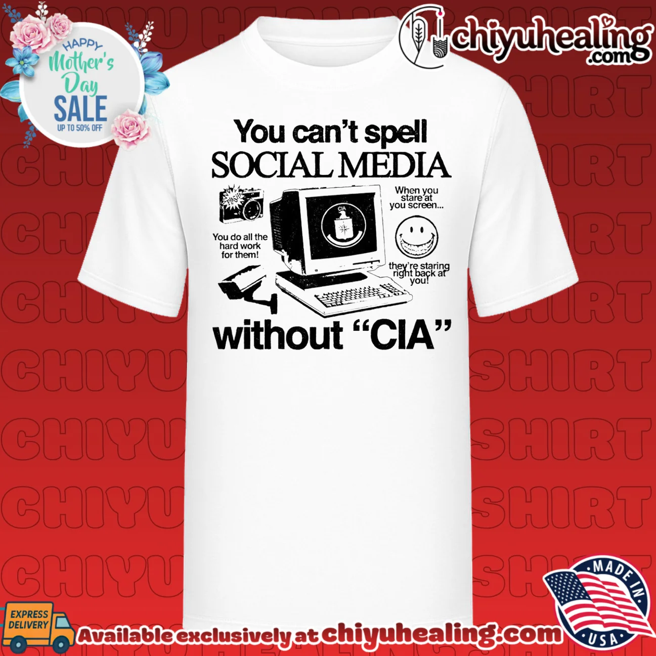 You can't spell social media without CIA