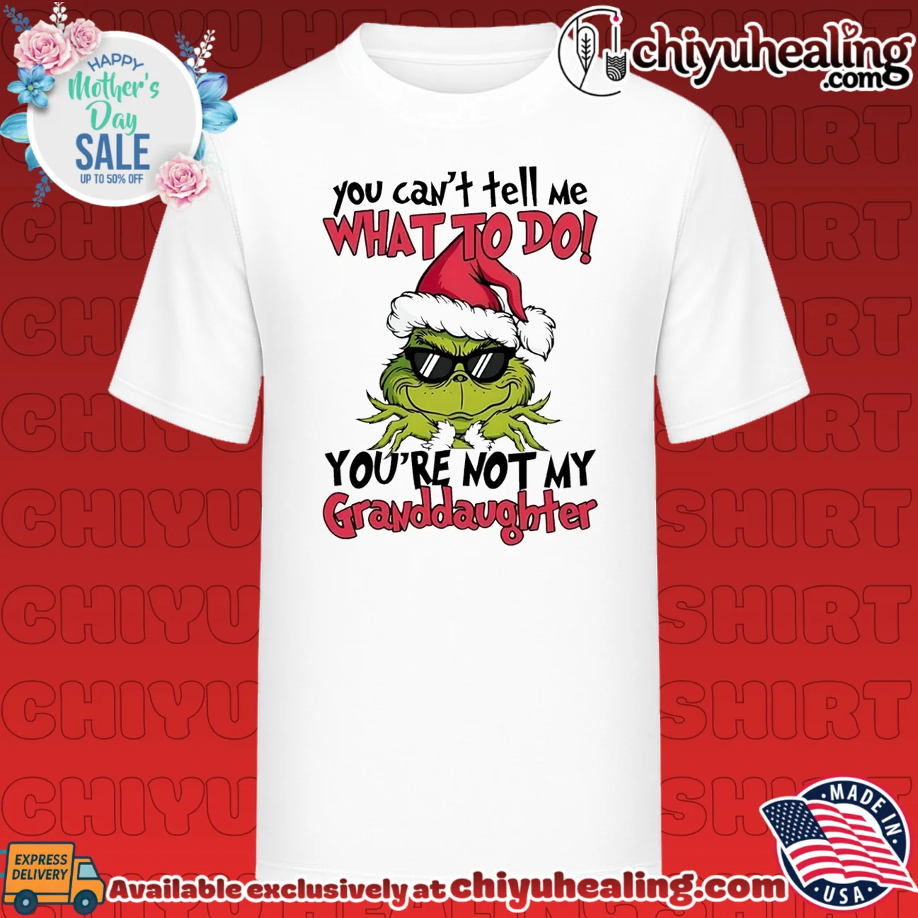 You can't tell me what to do you're not my granddaughter Grinch