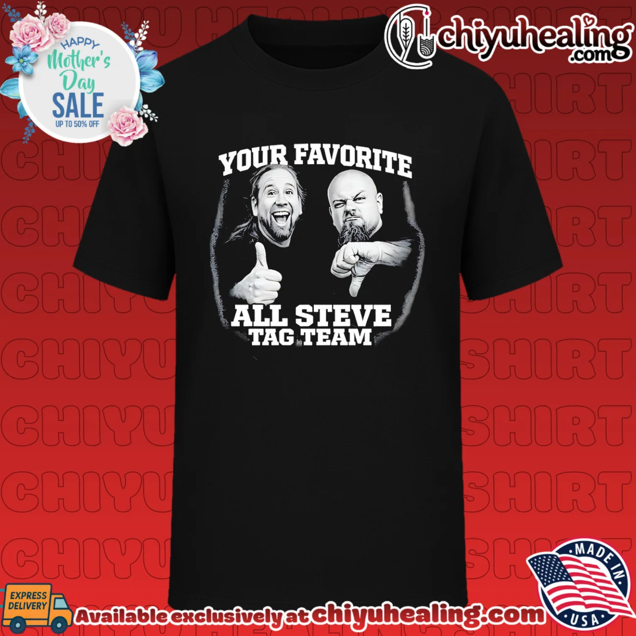 Your favorite all Steve tag team