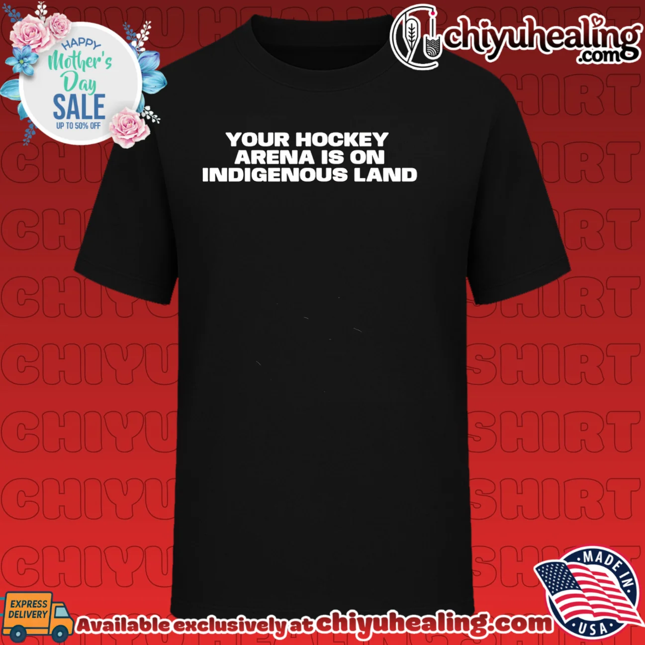 Your Hockey Arena Is on Indigenous Land shirt & hoodie