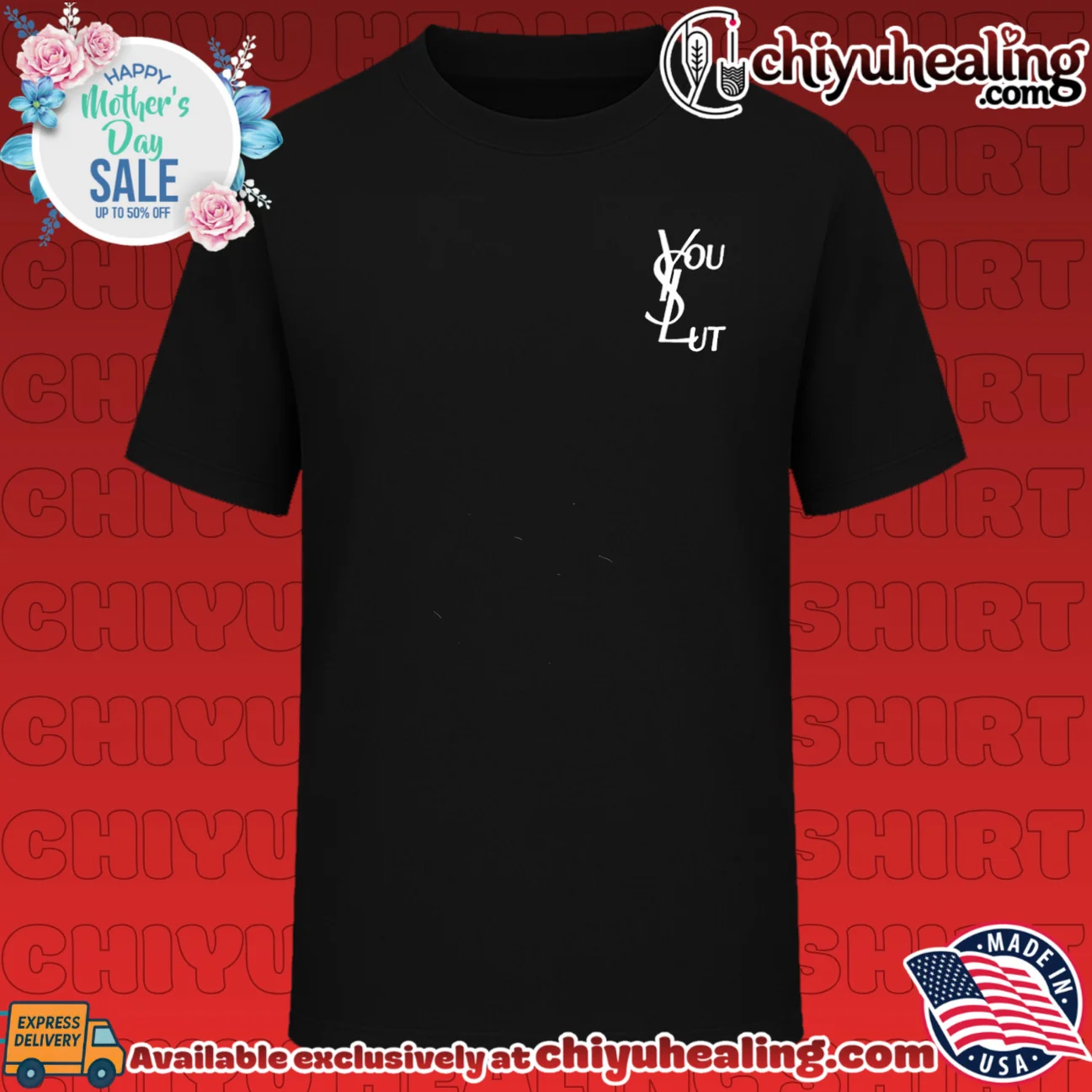 YSL You Slut Parody funny logo sarcastic shirt & hoodie
