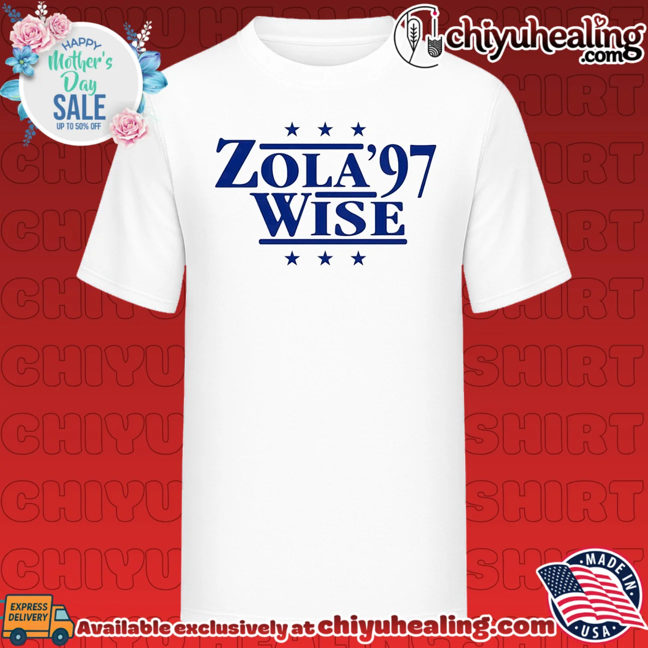Zola and Wise '97 Chelsea Retro Premier League shirt & hoodie