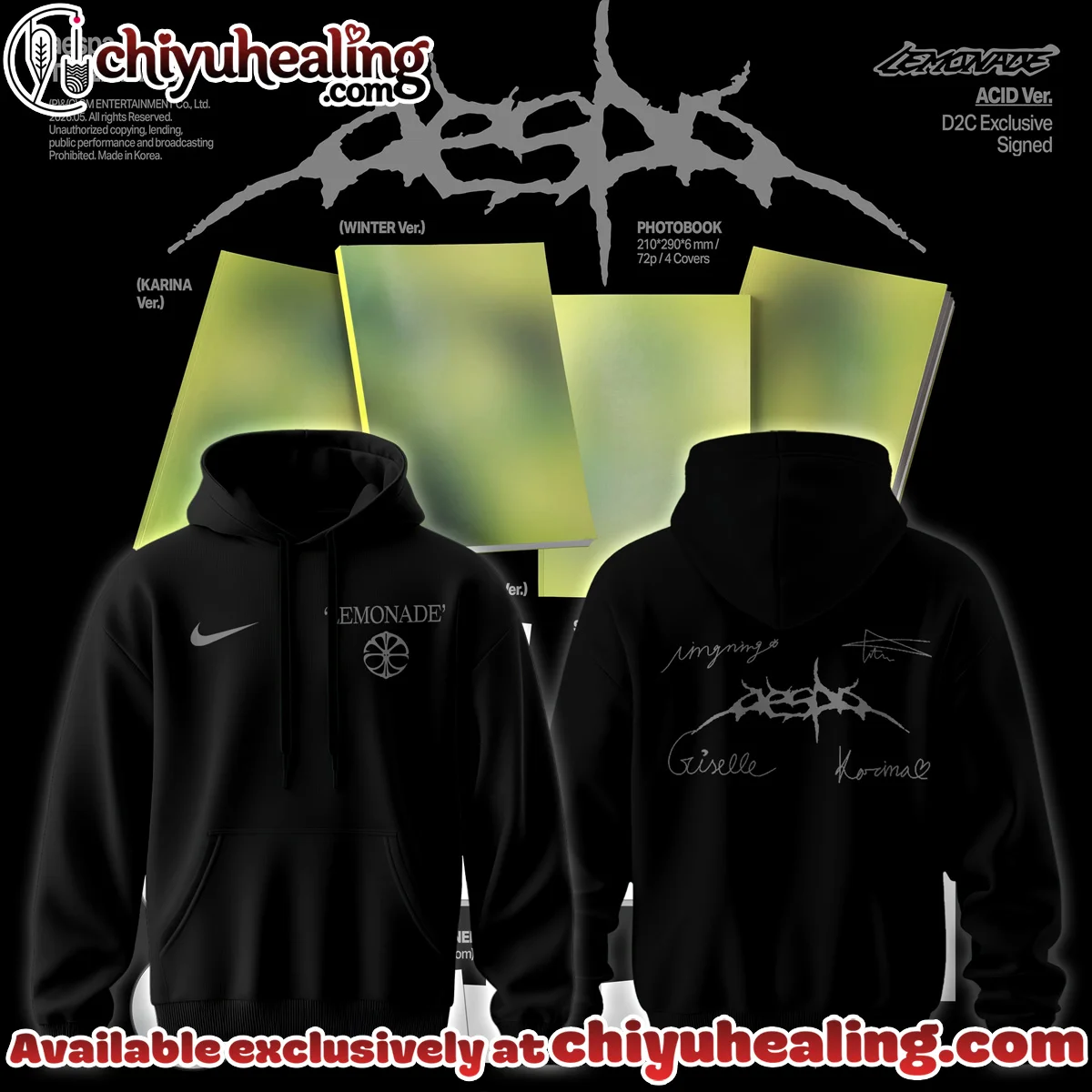 aespa LEMONADE T-Shirt & Hoodie (Design 21)