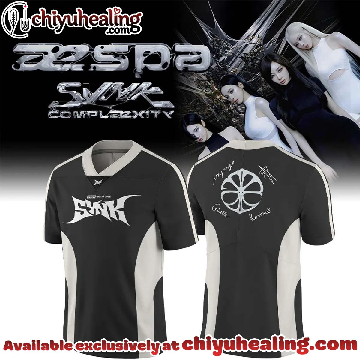aespa LIVE TOUR SYNK COMPLæXITY Baseball Jersey - Series 8