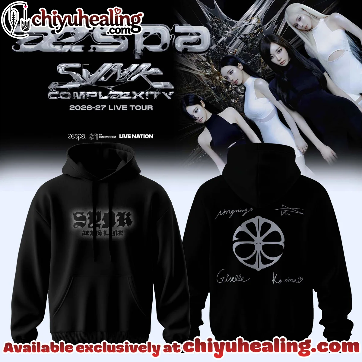 aespa LIVE TOUR SYNK COMPLæXITY T-Shirt & Hoodie - Part 3