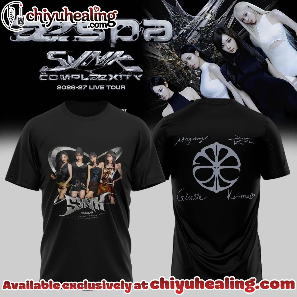 aespa LIVE TOUR SYNK COMPLæXITY T-Shirt & Hoodie - Series 6