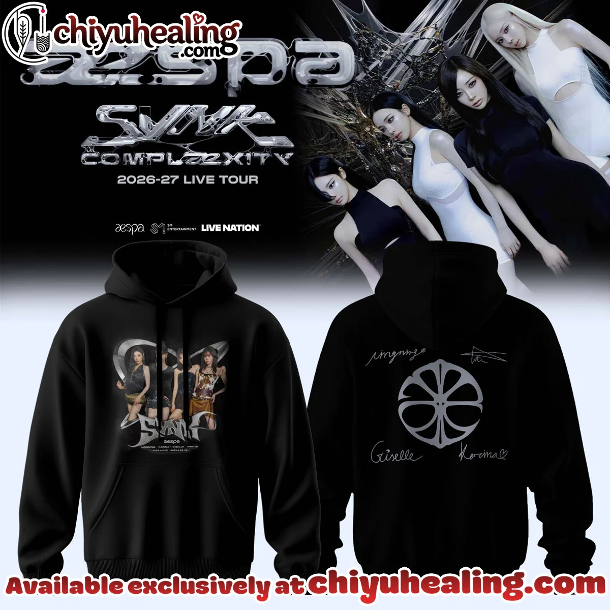 aespa LIVE TOUR SYNK COMPLæXITY T-Shirt & Hoodie (Style 2)