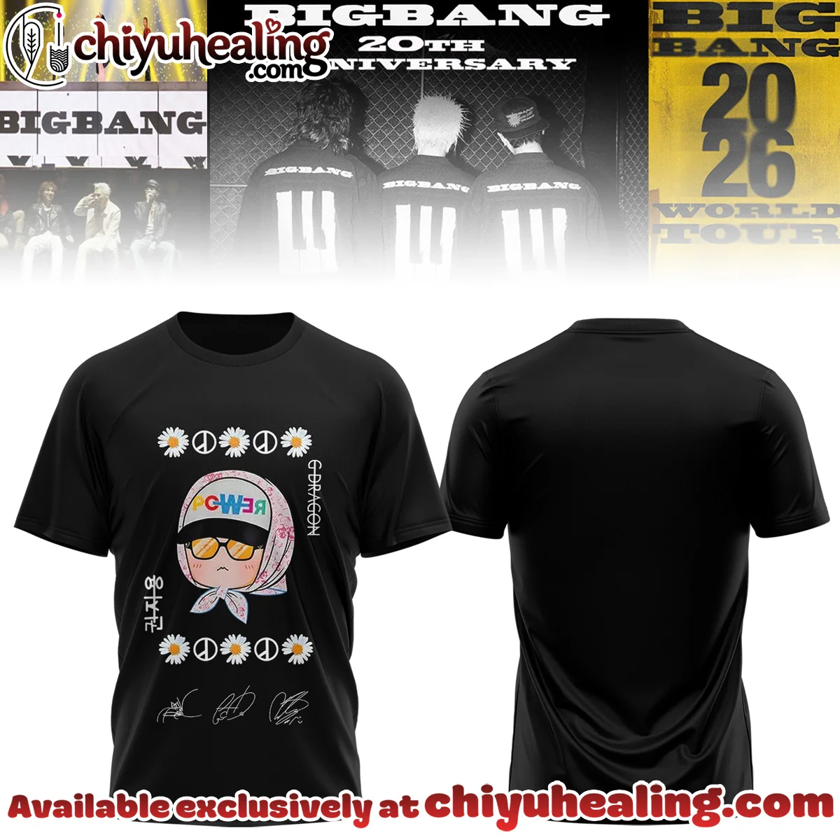 BIGBANG WORLD TOUR Shirt & Hoodie [Batch 32]