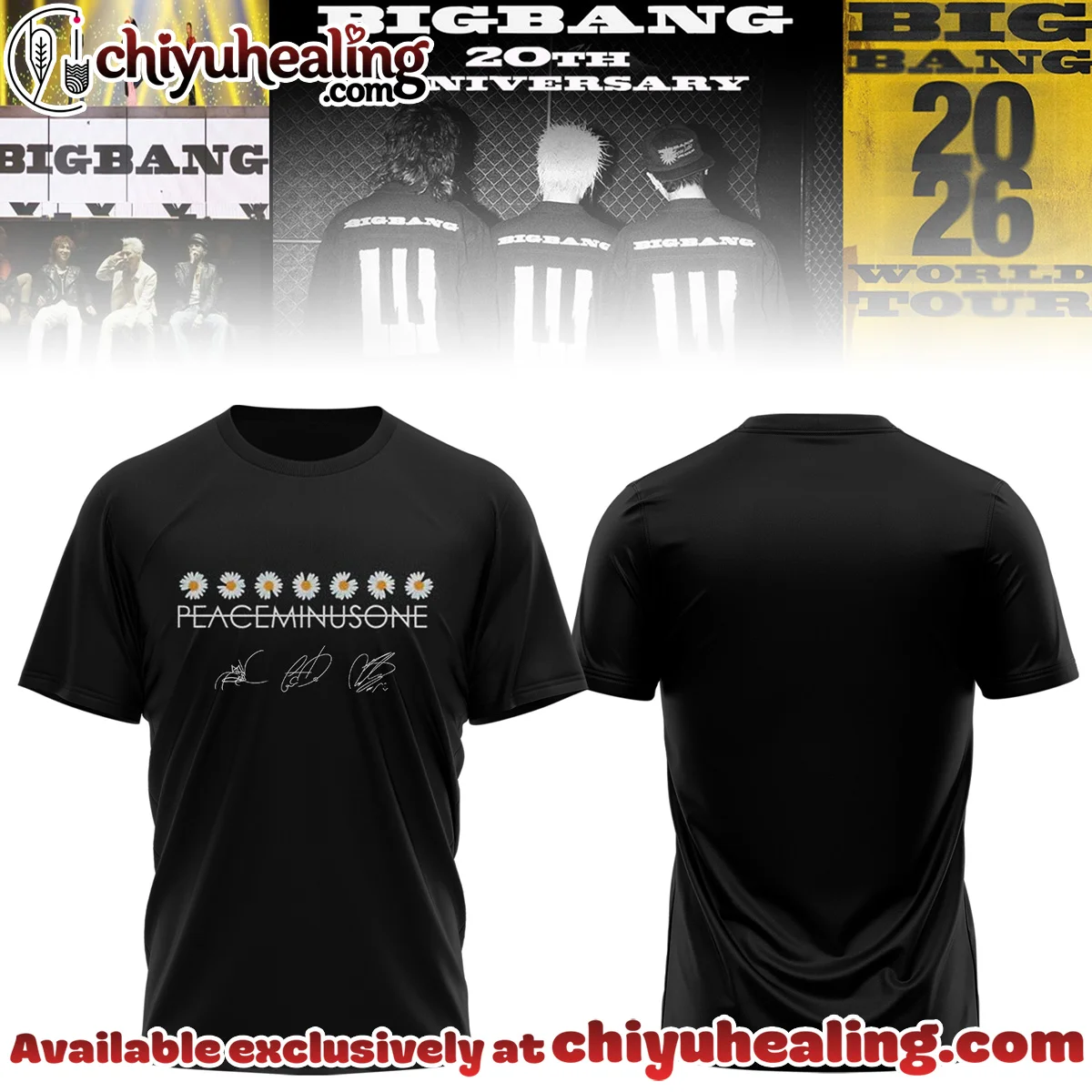 BIGBANG WORLD TOUR Shirt & Hoodie [Drop 35]