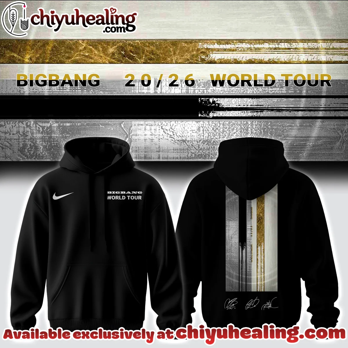 BIGBANG WORLD TOUR Shirt & Hoodie [Batch 1]