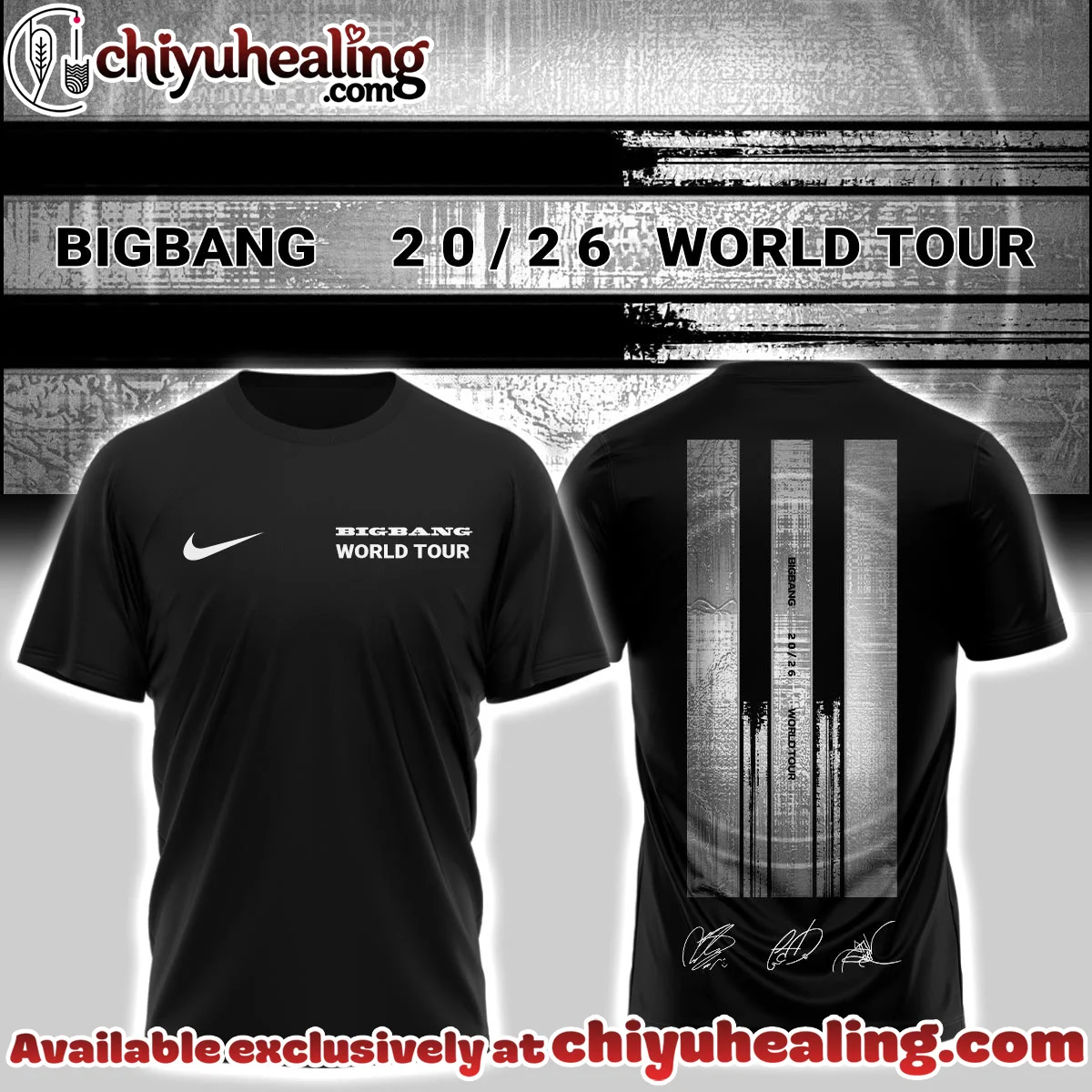 BIGBANG WORLD TOUR Shirt & Hoodie [Batch 3]