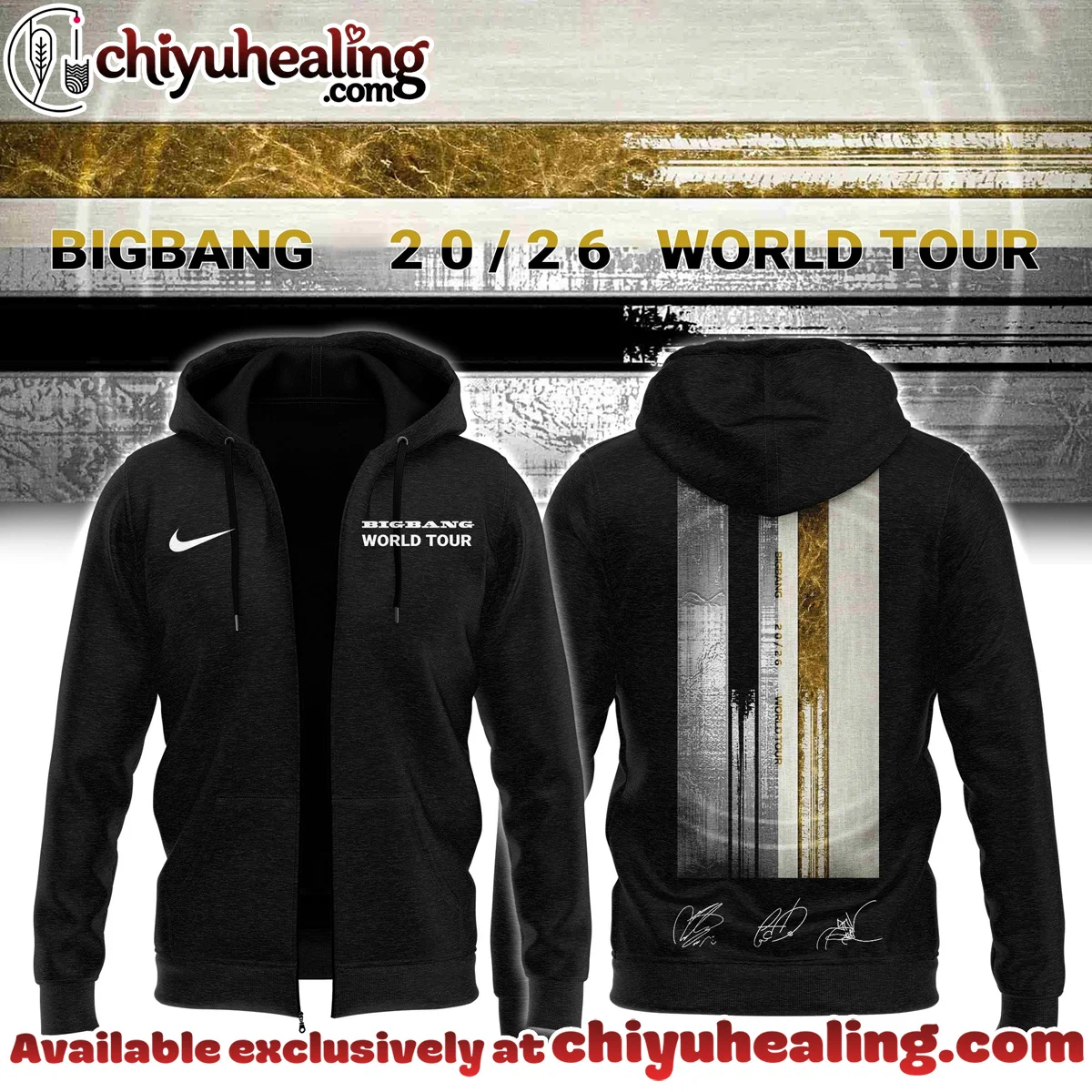 BIGBANG WORLD TOUR Signature Shirt & Hoodie - Series 26