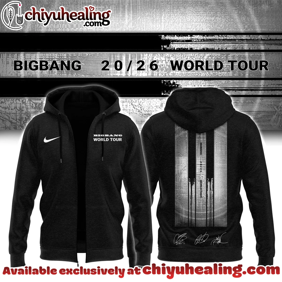 BIGBANG WORLD TOUR Signature Shirt & Hoodie - Variant 25