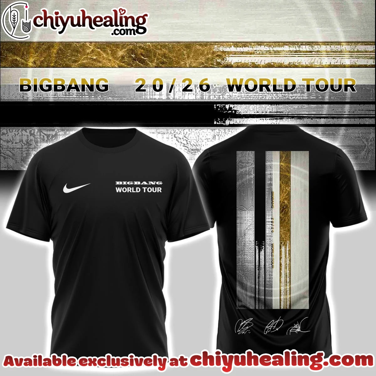 BIGBANG WORLD TOUR T-Shirt & Hoodie [Drop 33]