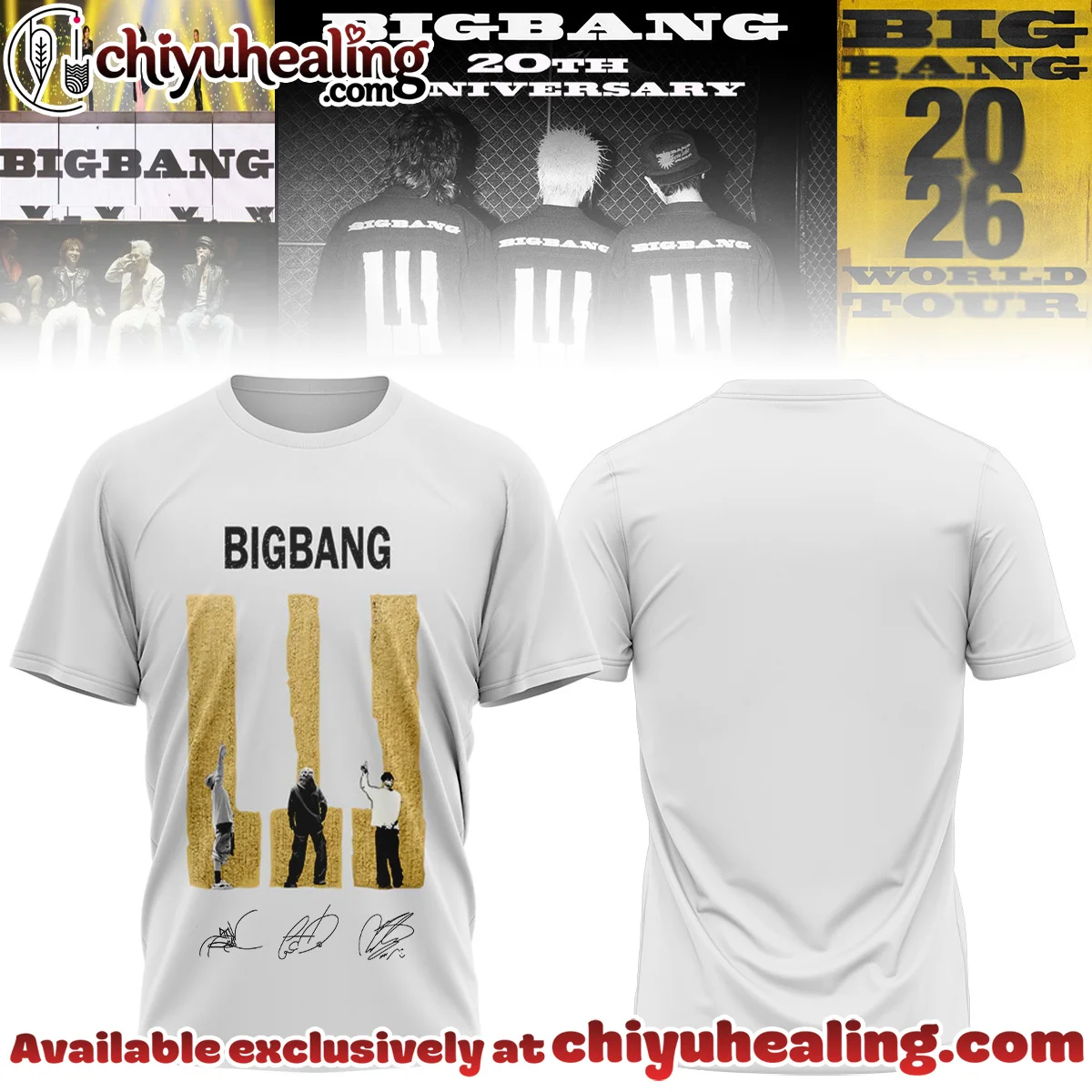 BIGBANG WORLD TOUR T-Shirt & Hoodie [Drop 36]