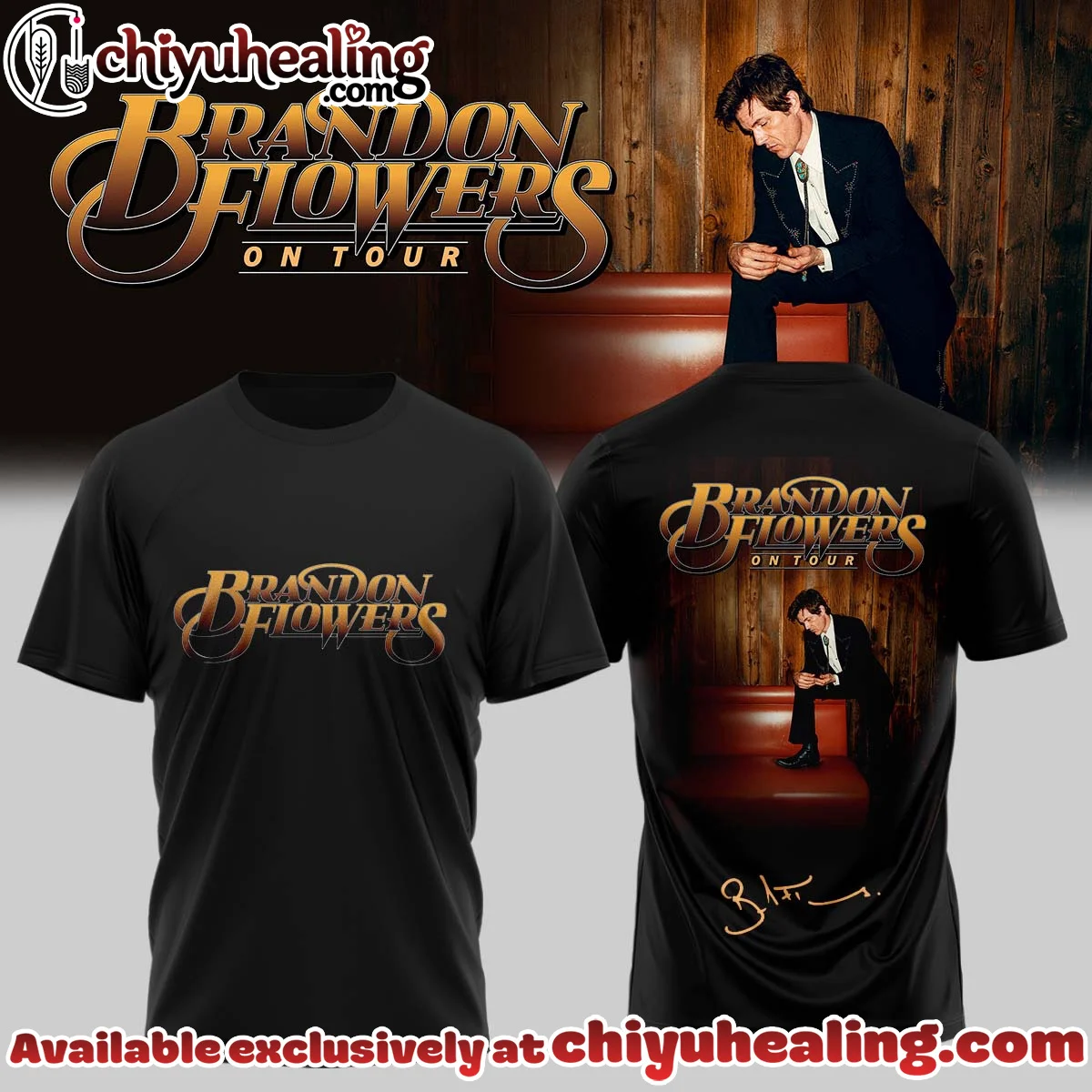 Brandon Flowers Signature Shirt & Hoodie (Release 10)
