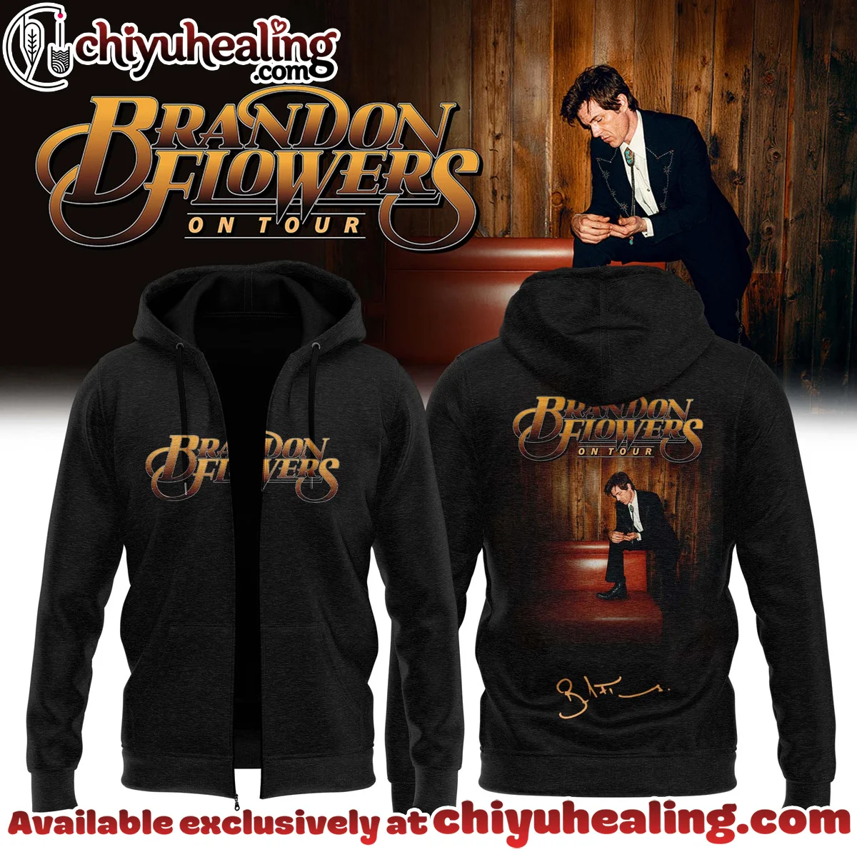 Brandon Flowers Signature Shirt & Hoodie - Series 12