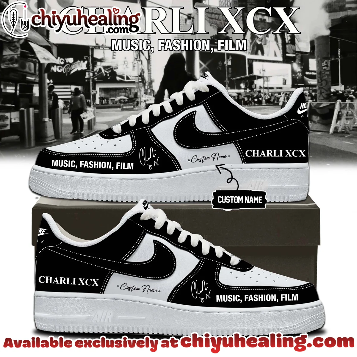 Charli XCX Custom Air Force 1 & Jordan 1 Shoes [Drop 20]