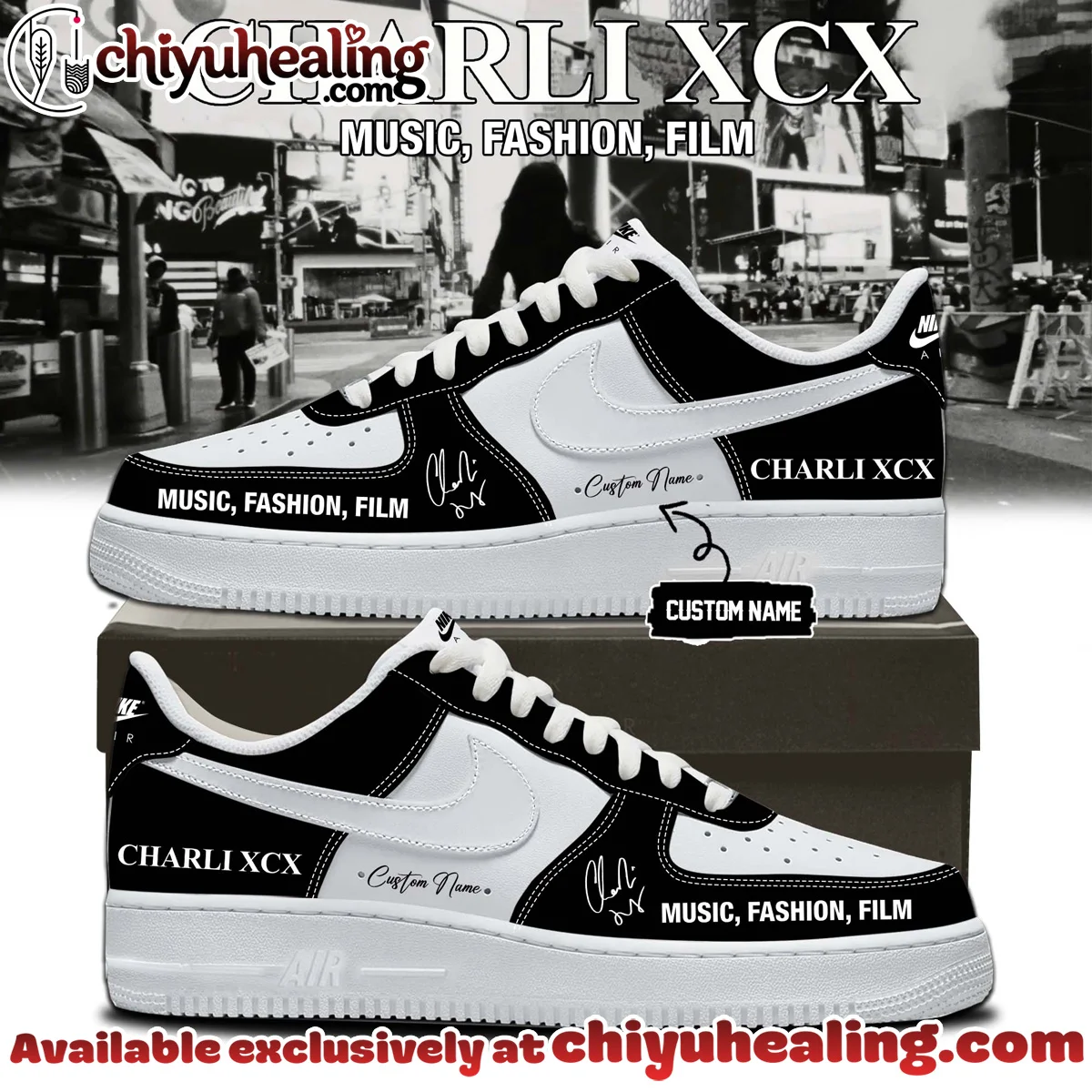 Charli XCX Custom Air Force 1 & Jordan 1 Shoes [Drop 9]
