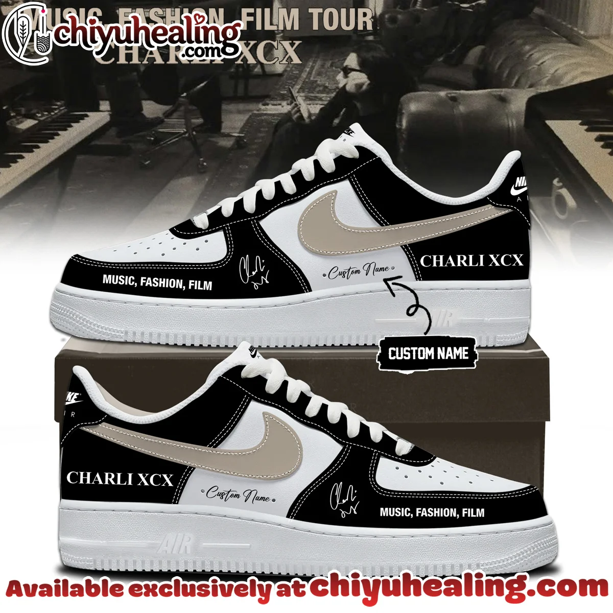 Charli XCX Custom Air Force 1 & Jordan 1 Shoes - Series 5