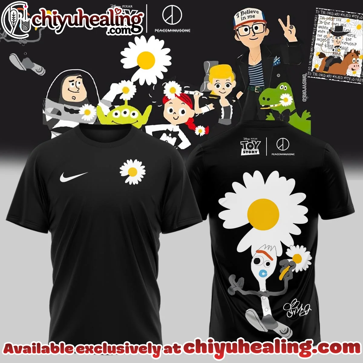 G-Dragon PEACEMINUSONE x TOY STORY Shirt & Hoodie (Style 10)