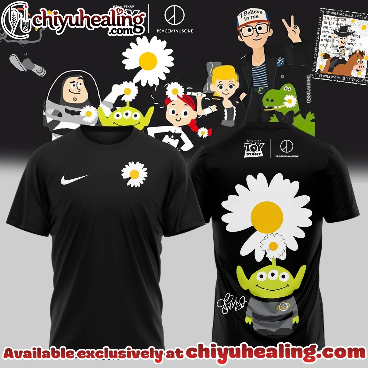 G-Dragon PEACEMINUSONE x TOY STORY T-Shirt & Hoodie [Drop 8]