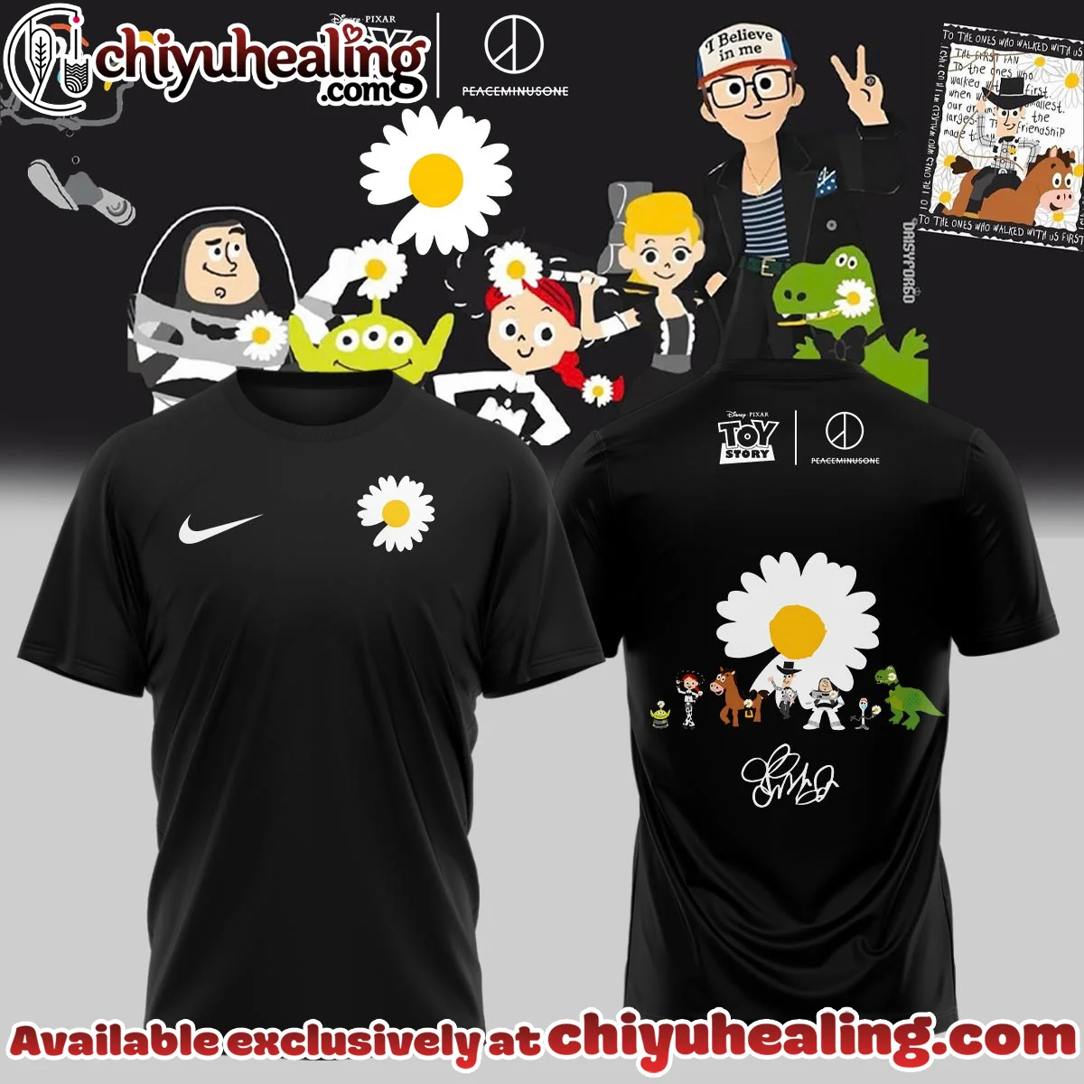 G-Dragon PEACEMINUSONE x TOY STORY T-Shirt & Hoodie (Release 5)